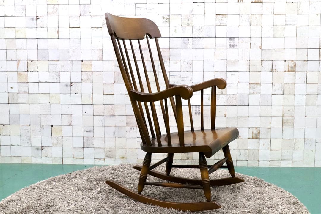 GMGT32○飛騨産業 / HIDA キツツキ ロッキングチェア 揺り椅子 飛