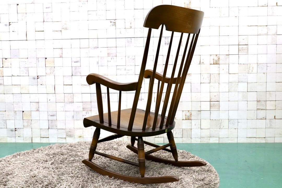 GMGT32○飛騨産業 / HIDA キツツキ ロッキングチェア 揺り椅子 飛