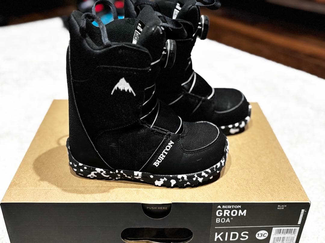 あり様Burton Grom BOA 子ども用スノーボードブーツ 19.５センチ