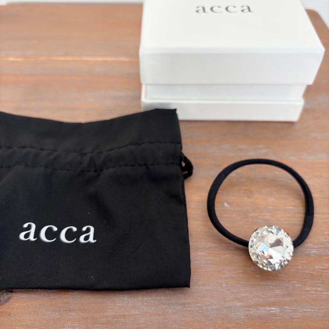 【試着のみ】acca ヘアゴム・ポニー クリスタル ストーン【超レア❤︎】