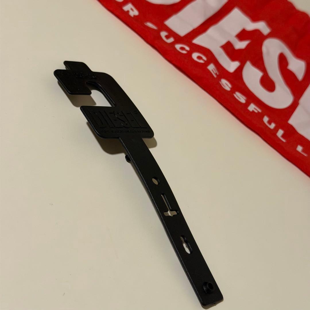 DIESEL B-1dr 80サイズ ブラックレザー ベルト