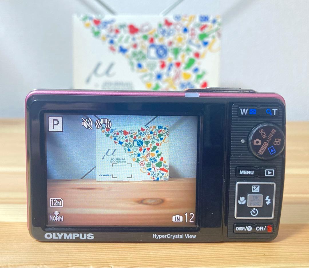 ☆超超超激レア！ OLYMPUS μ-7010 ピンク コンパクトデジタルカメラ