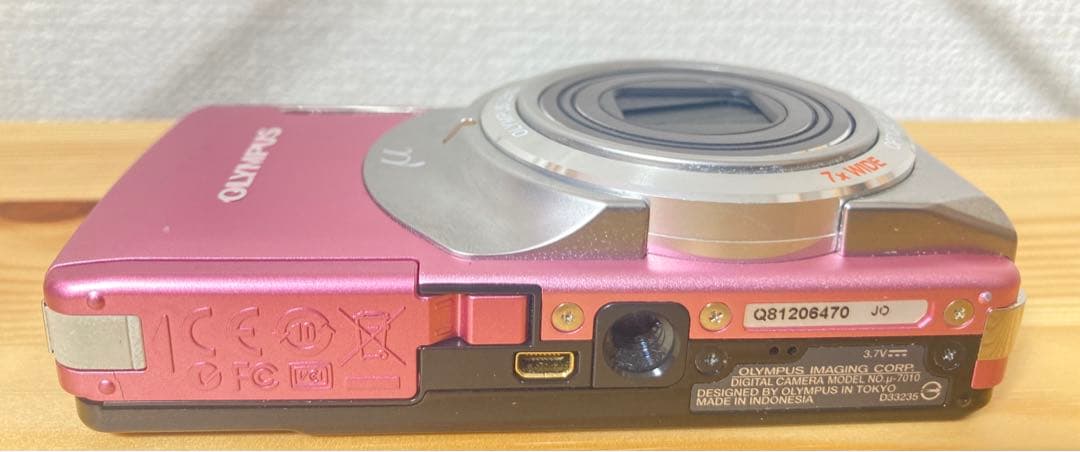 ☆超超超激レア！ OLYMPUS μ-7010 ピンク コンパクトデジタルカメラ