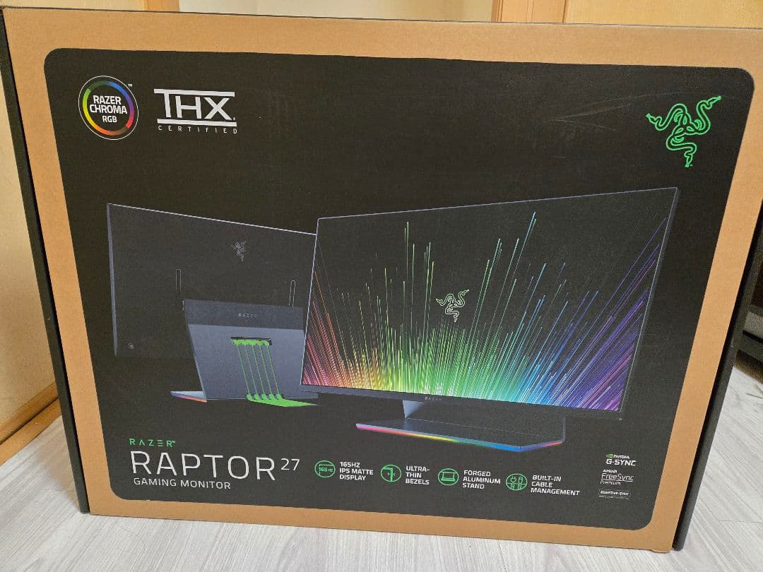 Razer Raptor 27 ゲーミングモニター 本体