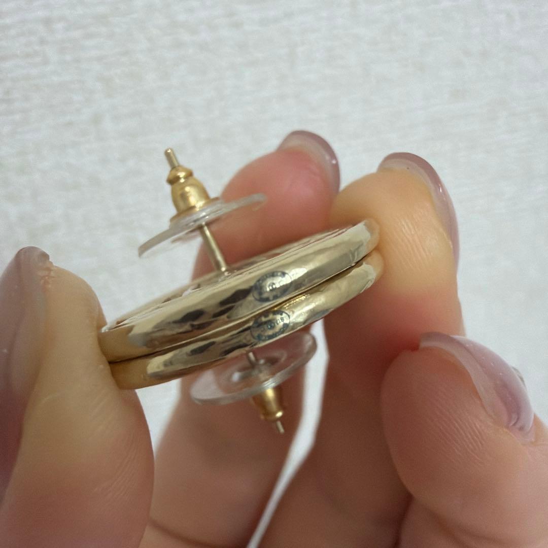 シャネル　ピアス　ゴールド　美品　CCマーク　CHANEL