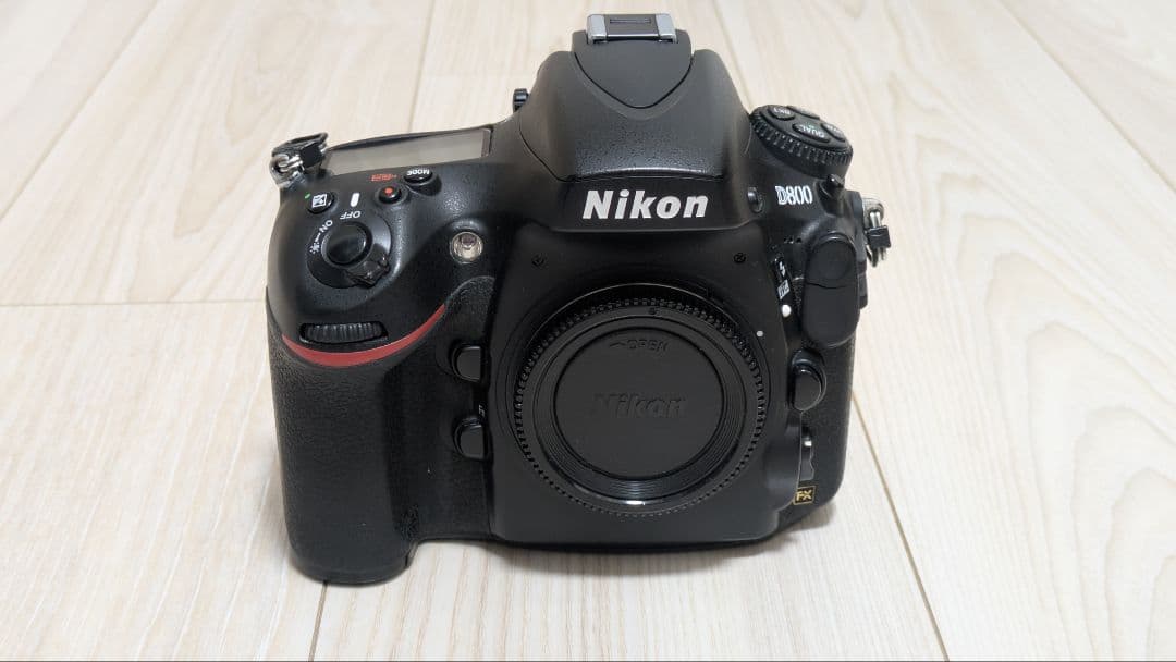 【年内に売り切り・交渉歓迎】NIKON D800ボディ（防湿庫管理品）