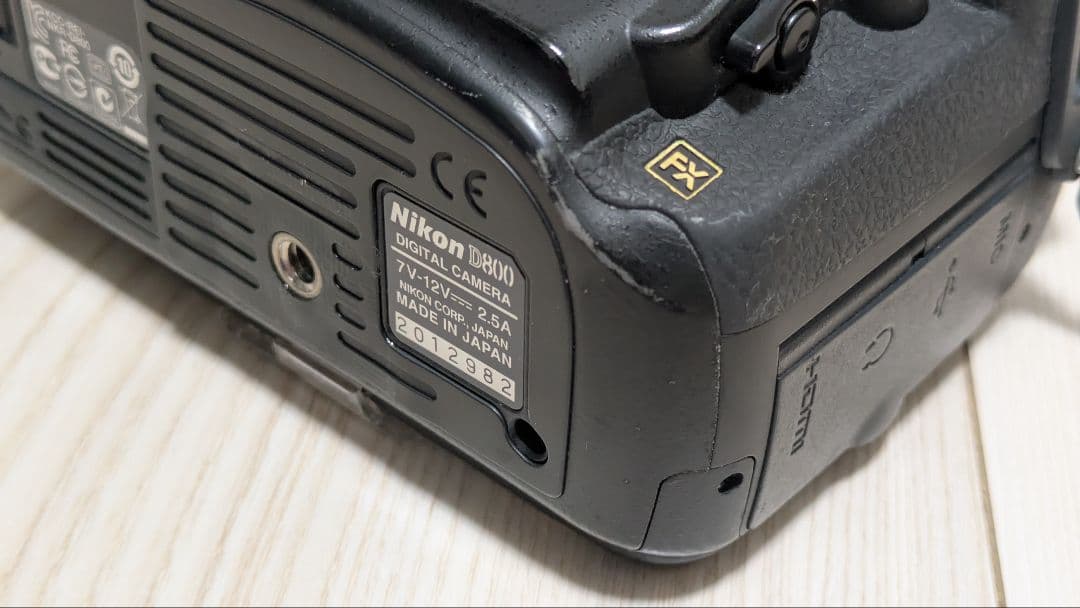 【年内に売り切り・交渉歓迎】NIKON D800ボディ（防湿庫管理品）