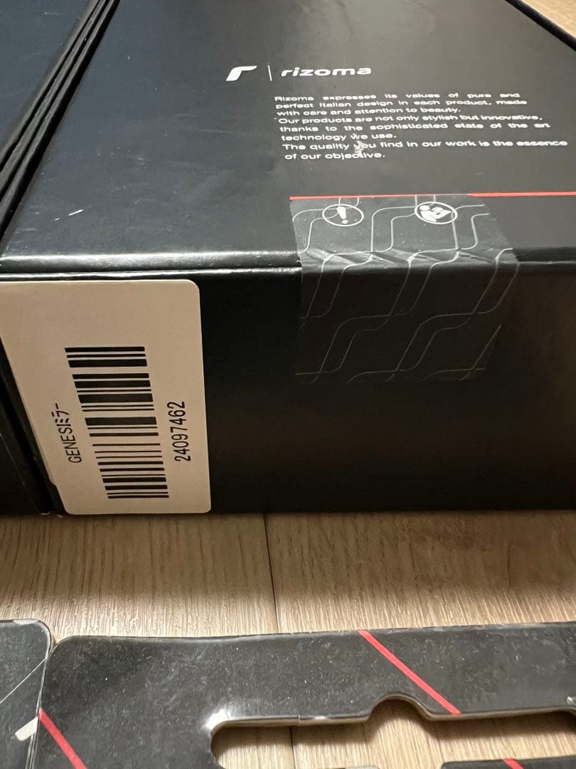 ●rizoma リゾマ　GENESI ミラー 左右セット【新品未使用】