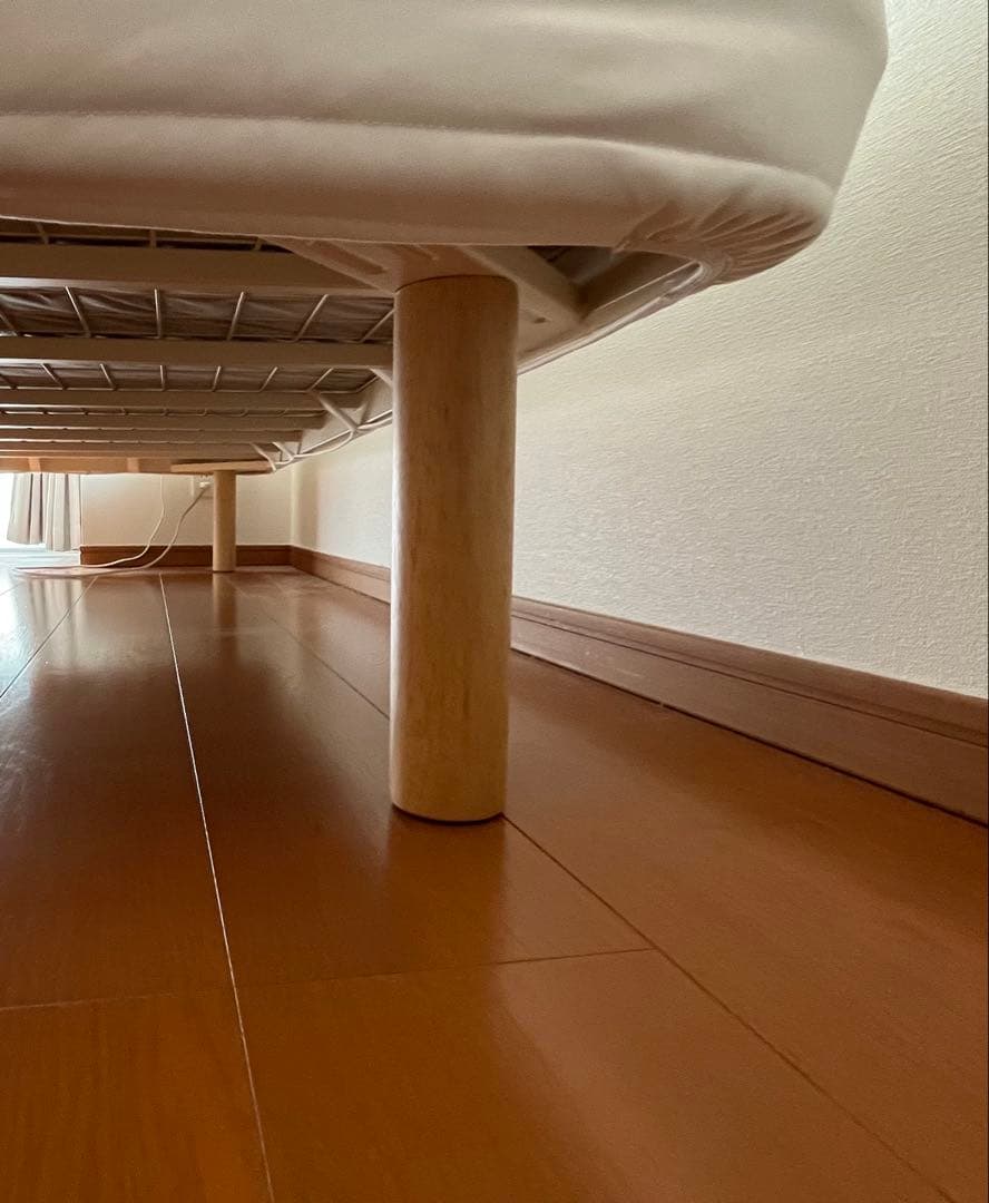 値下げ　無印良品 脚付マットレス 高密度ポケットコイル シングル① 即購入OK