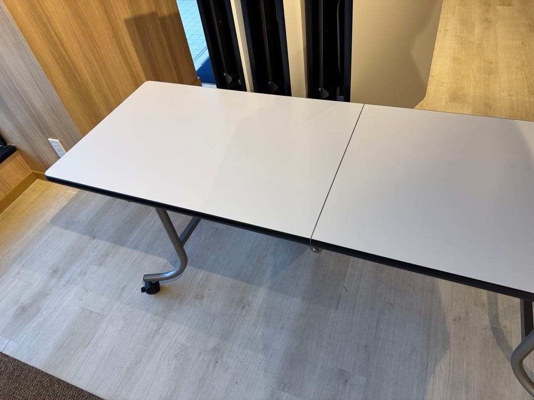 折りたたみテーブル 1800×奥行600mm OS-1860S 4台