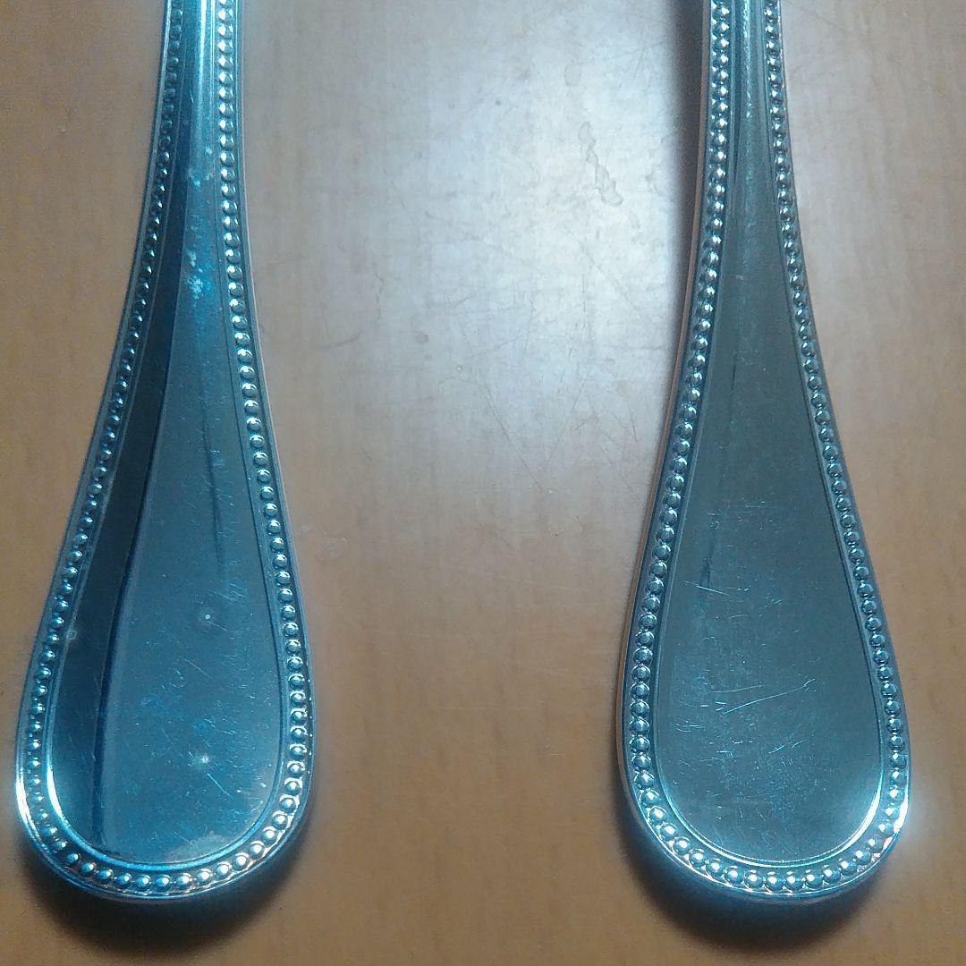 【おさら様限定】クリストフルシルバー（銀メッキ）カトラリー５本✕２セット【中古】