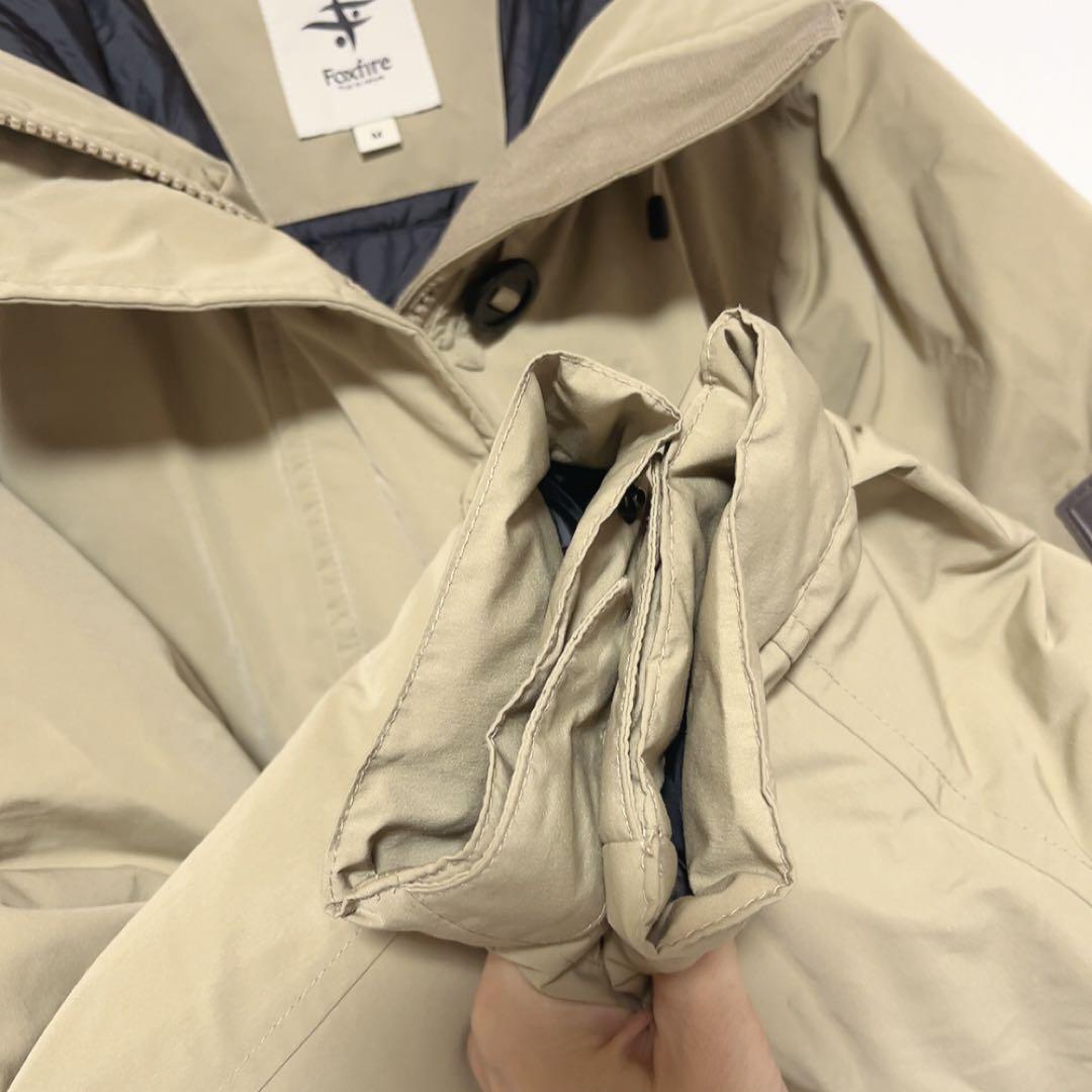 美品 フォックスファイヤー　クエーサー　ダウンジャケット Mサイズ