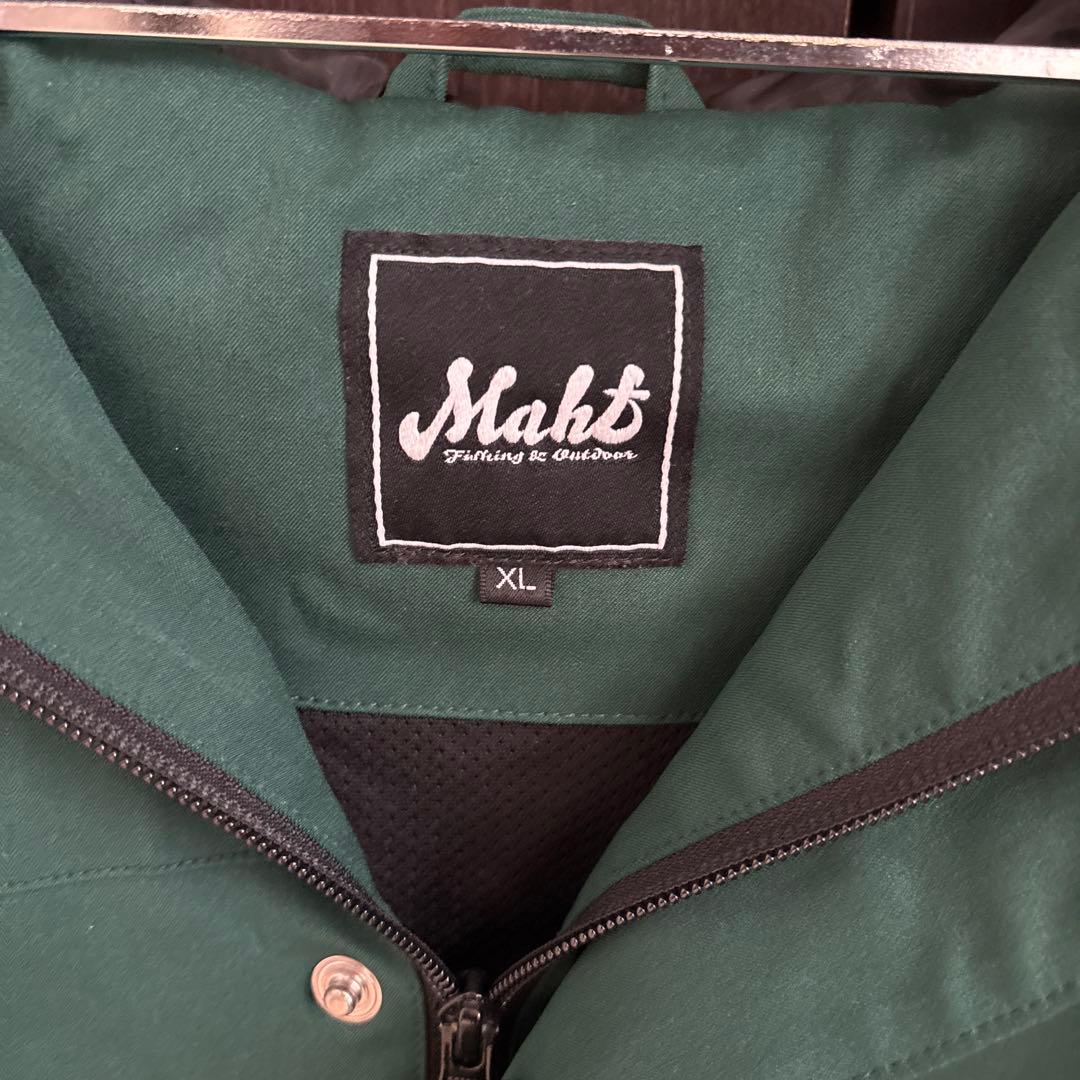 Mahf フード付きジャケット ダークグリーン上下セット