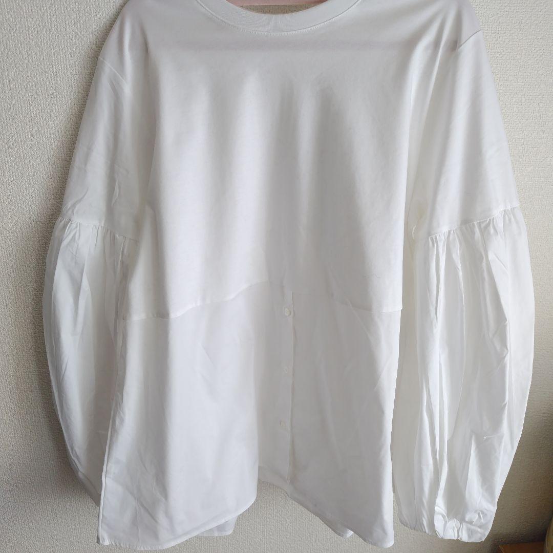 新品Mila Owen ケーブルニット セーター シャツ重ね着セット