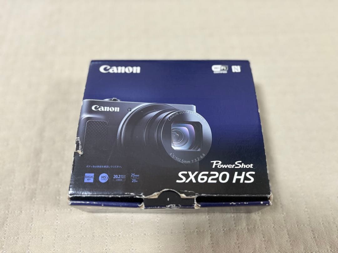 【極美品】 Canon PowerShot SX620 HS コンデジ 黒