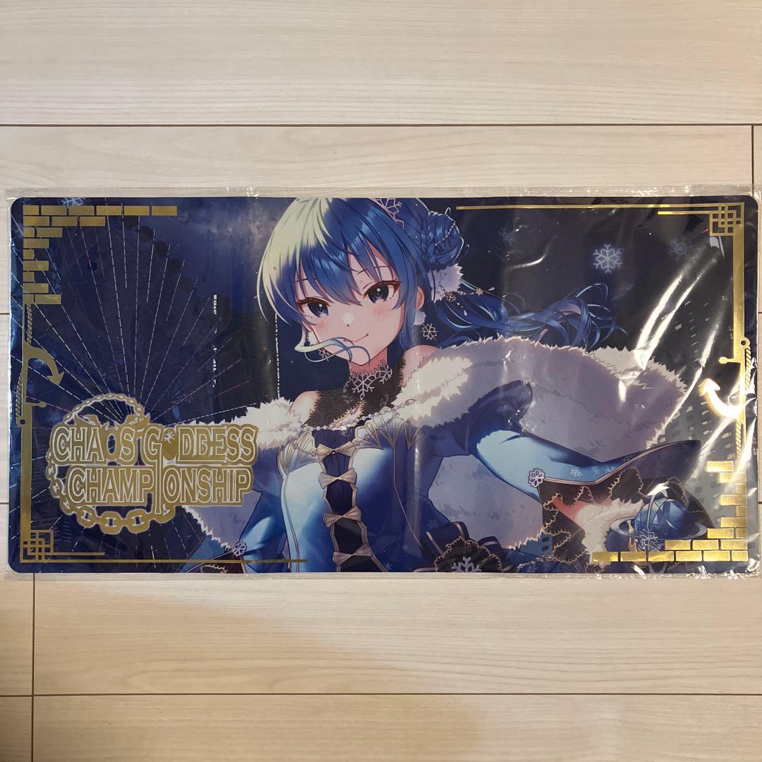 はっちEXPO2025 混沌の女神様CS TOP32 星街すいせい　プレイマット