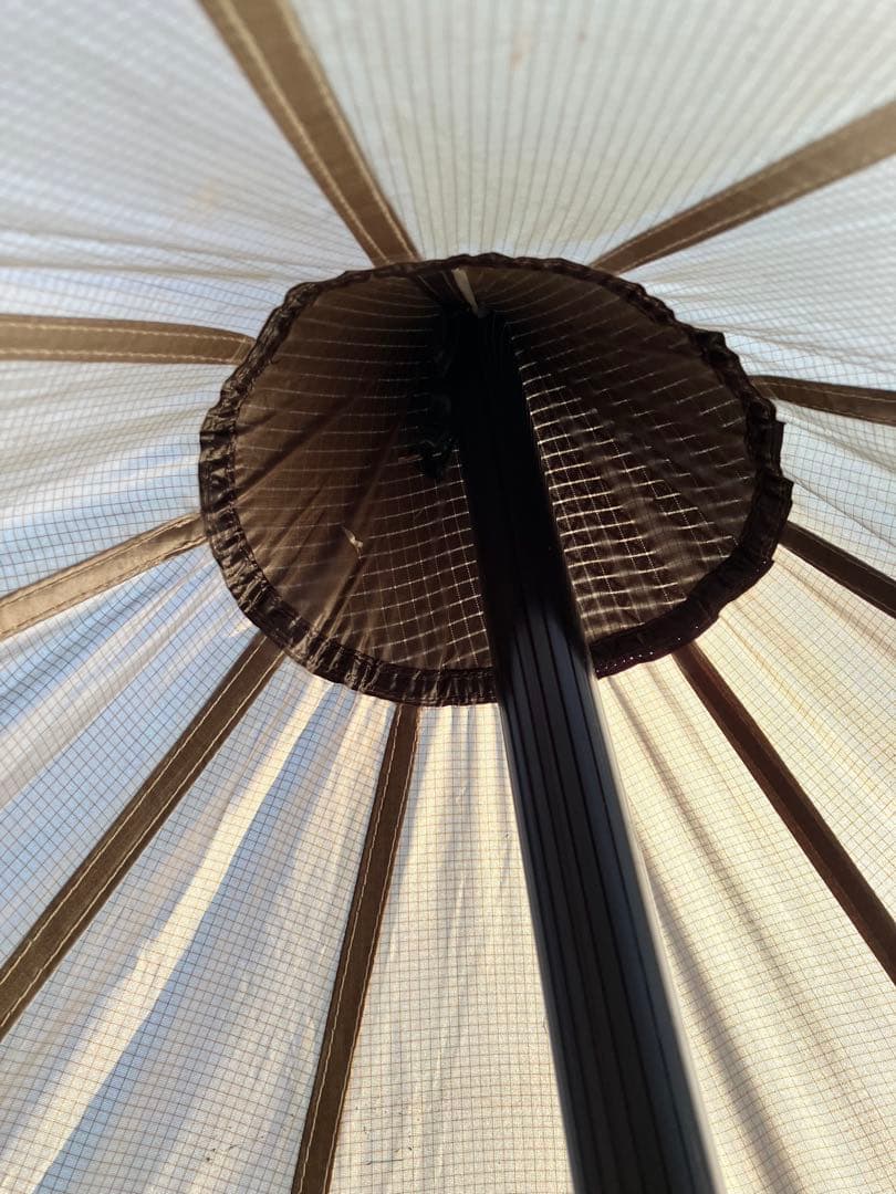 TOMOUNT ワンポールテント 高さ2.4m 75Dナイロン