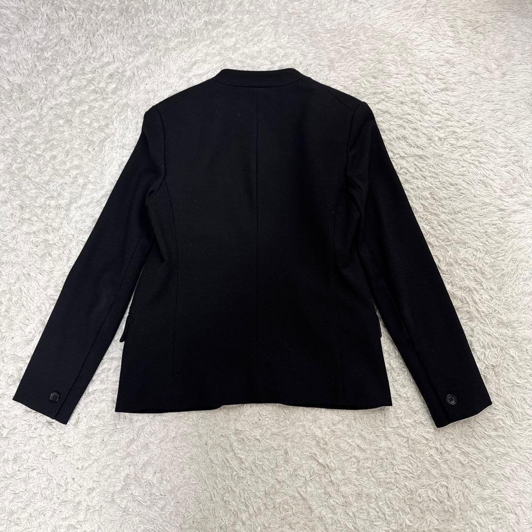 PLST プラステ ウォームリザーブ カラーレスジャケット スティックパンツ 黒