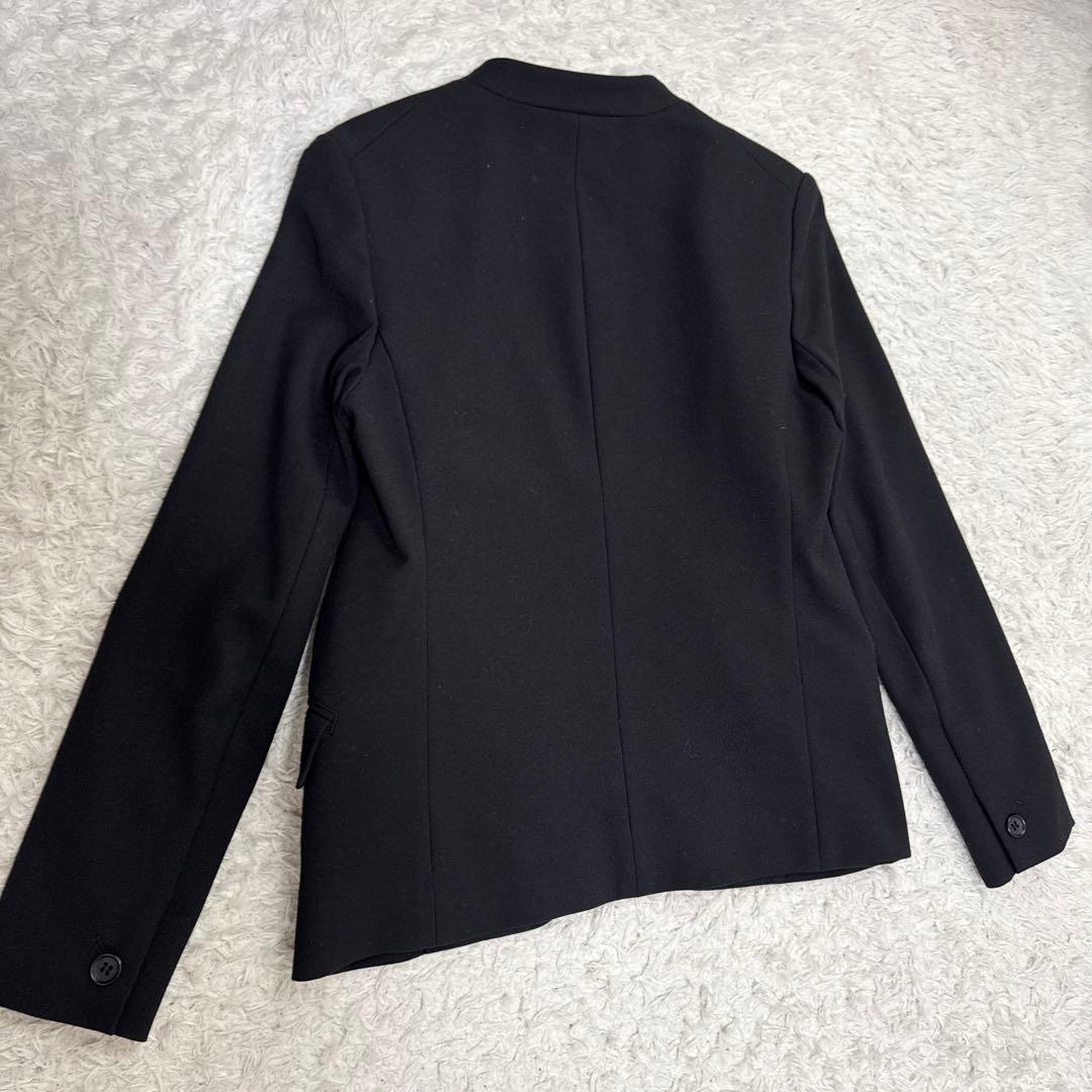 PLST プラステ ウォームリザーブ カラーレスジャケット スティックパンツ 黒