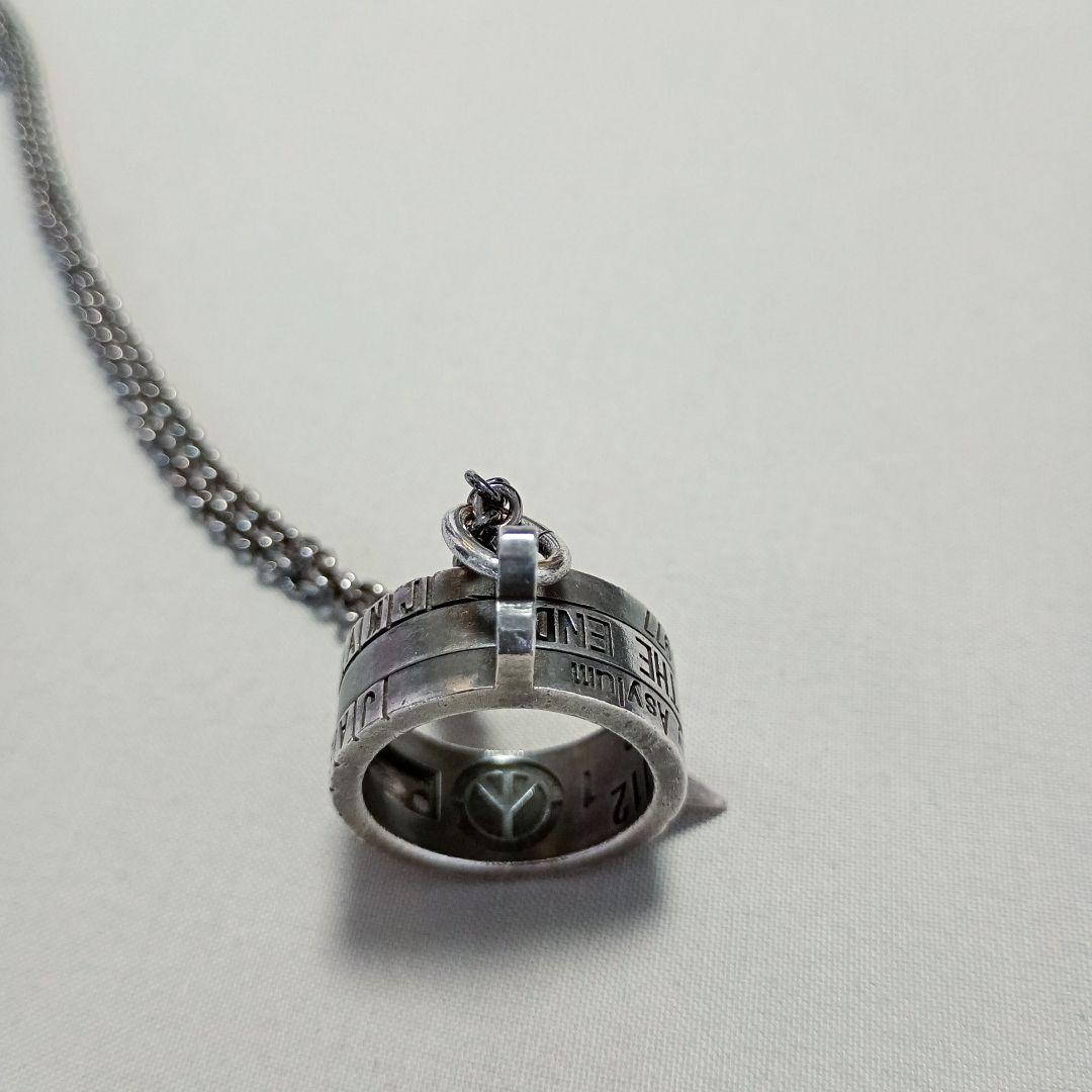 HIRO（現 KIDILL）スパイク付きリングネックレス CRASS　日時計