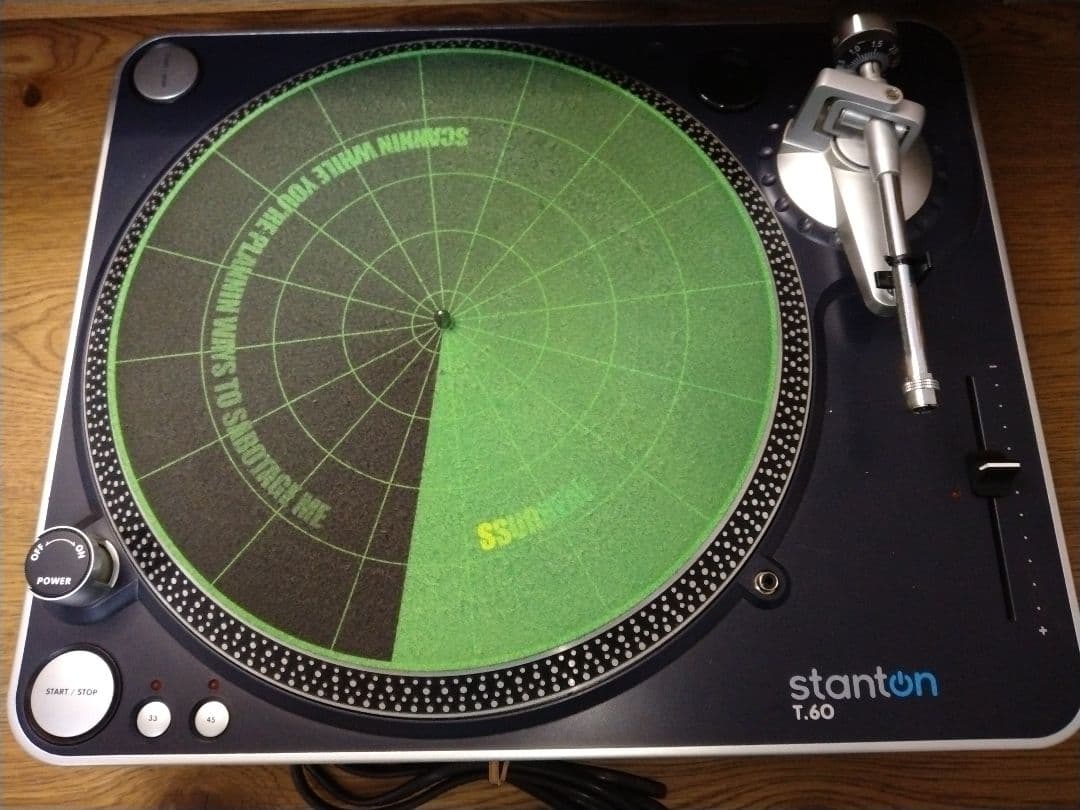 stanton スタントンターンテーブルレコードプレーヤーT.60