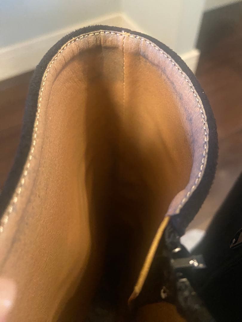 ACYM ブラック ロングブーツ 高ヒール