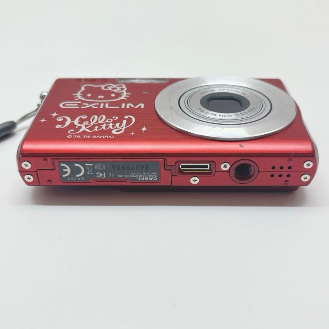 〖美品動作確認済〗CASIO EX-Z60ハローキティ サンリオ デジタルカメラ
