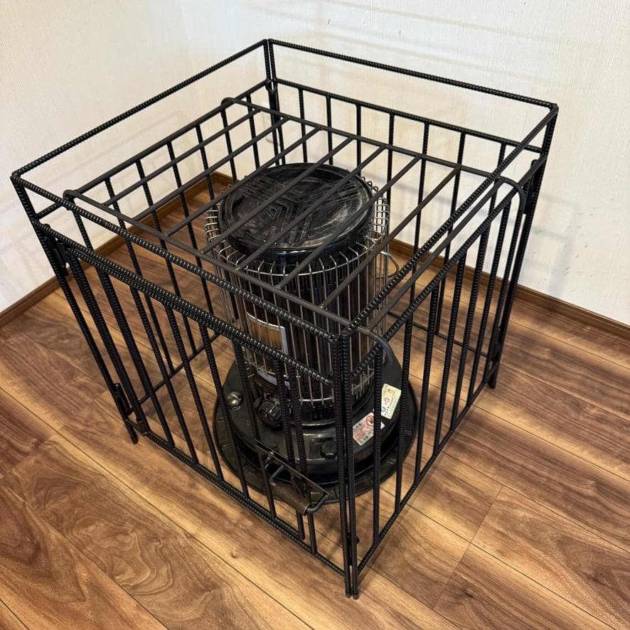 p*e様 トヨトミ対流型石油ストーブ KS-67H対応 ストーブガード異形鉄筋無