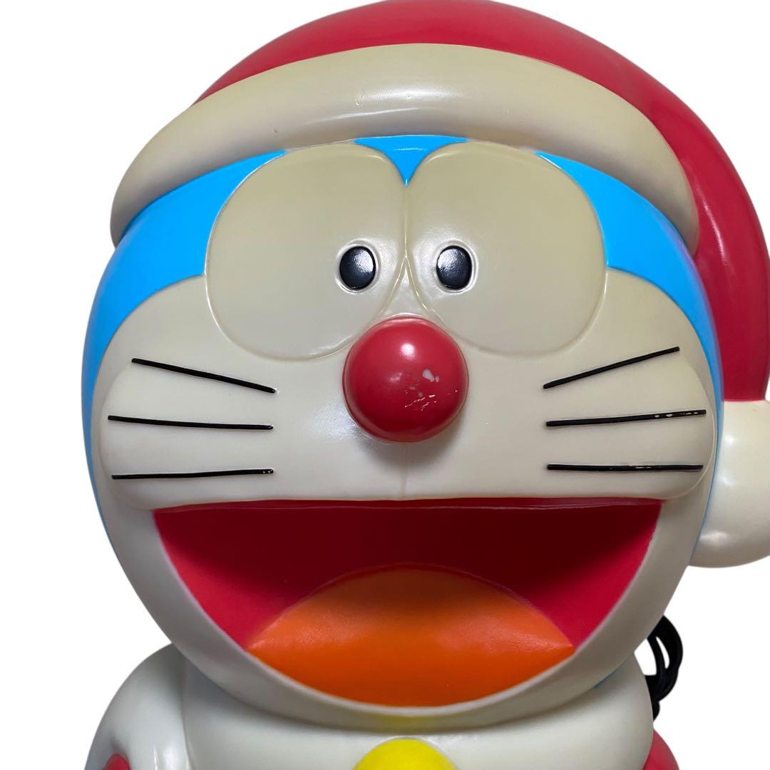 【希少品】ドラえもん　サンタ　クリスマス　置物　イルミネーション