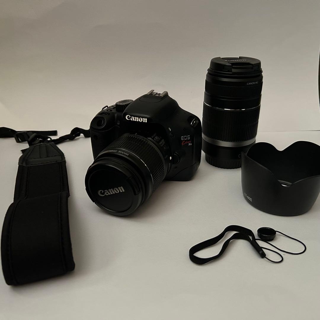 Canon kiss EOS X4 本体 付属品