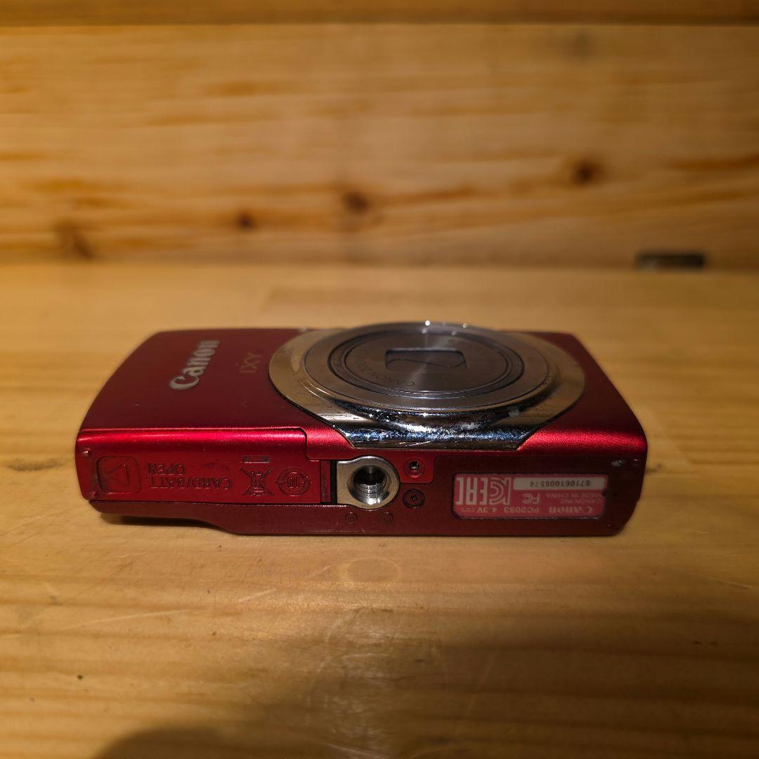 Canon IXY 130 レッドコンパクトデジタルカメラ
