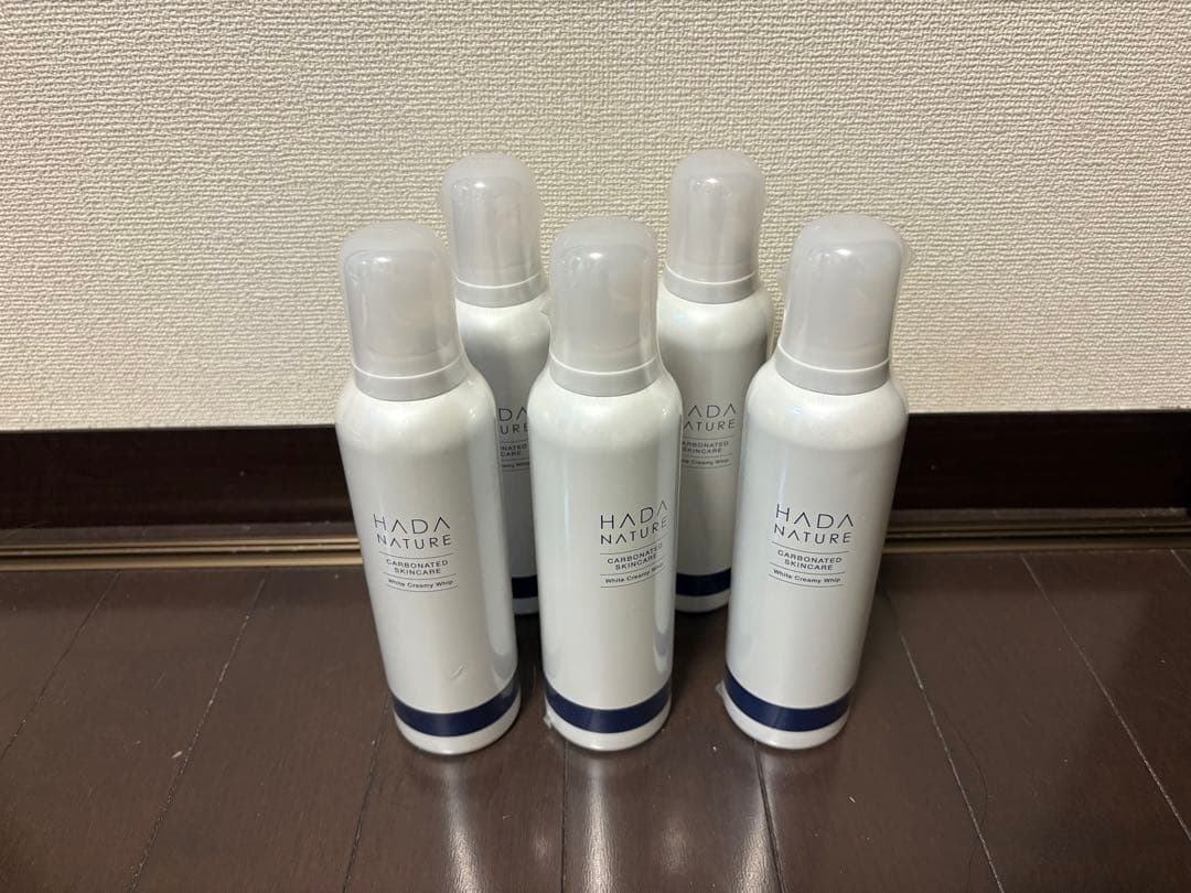 肌ナチュール ホワイトクリーミーホイップ　5本セット