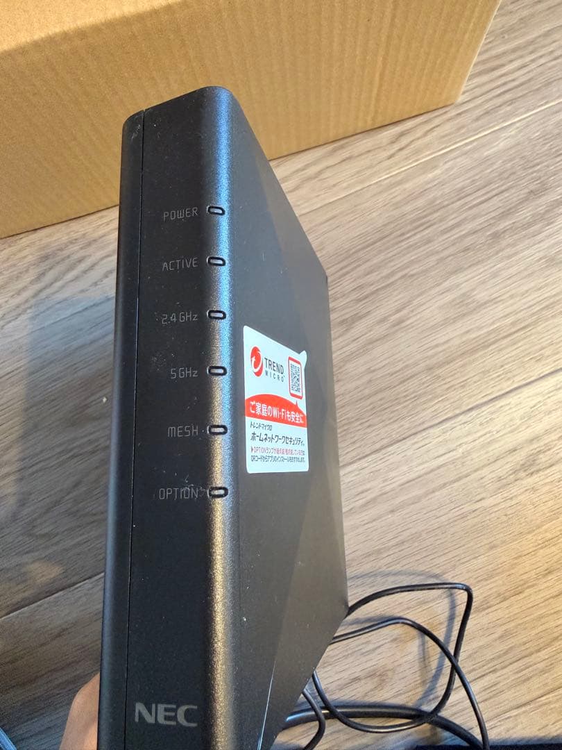 Wi-Fi ルーター NEC Aterm WX5400HP