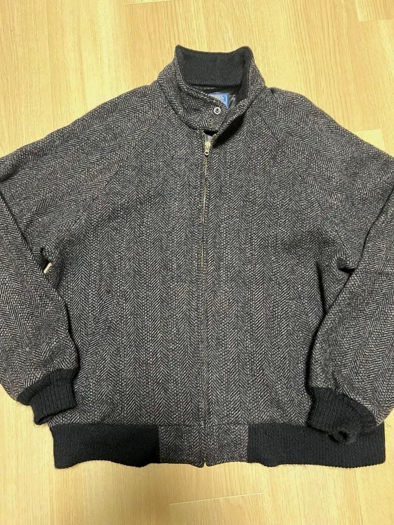 USA 70s PENDLETON ハリントンジャケット ウール ブルゾン G9