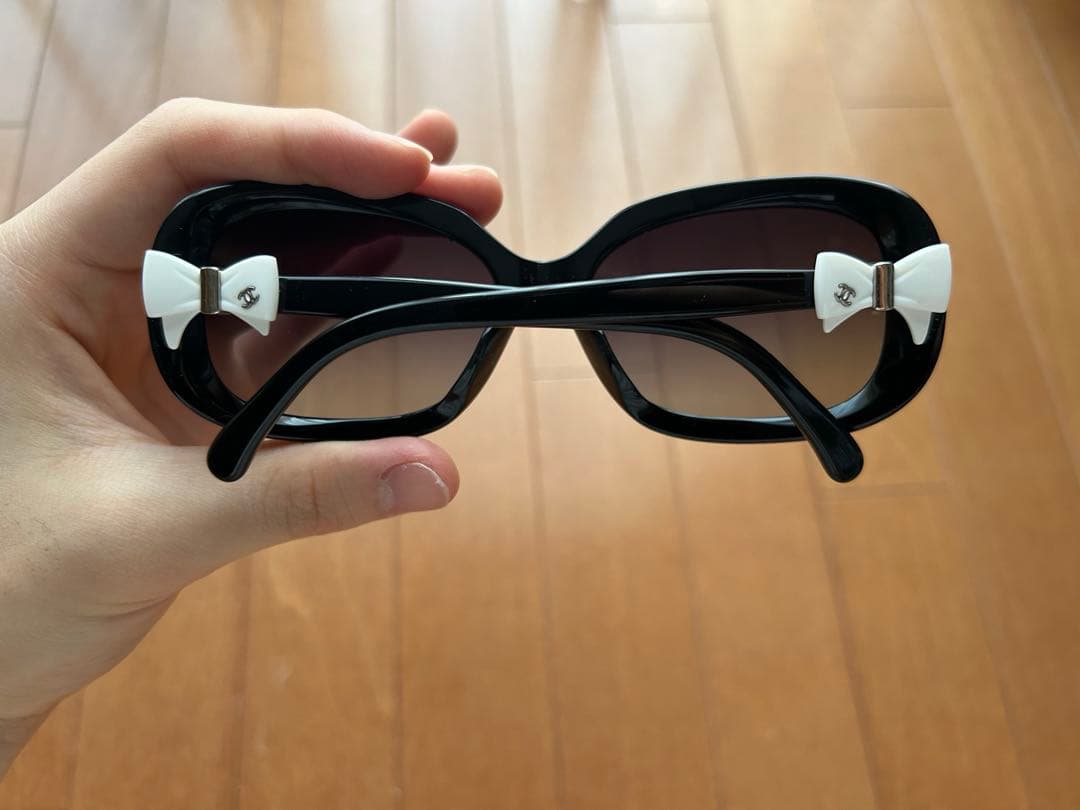 ★美品★ CHANEL リボン　サングラス箱、ケース、内袋、付き