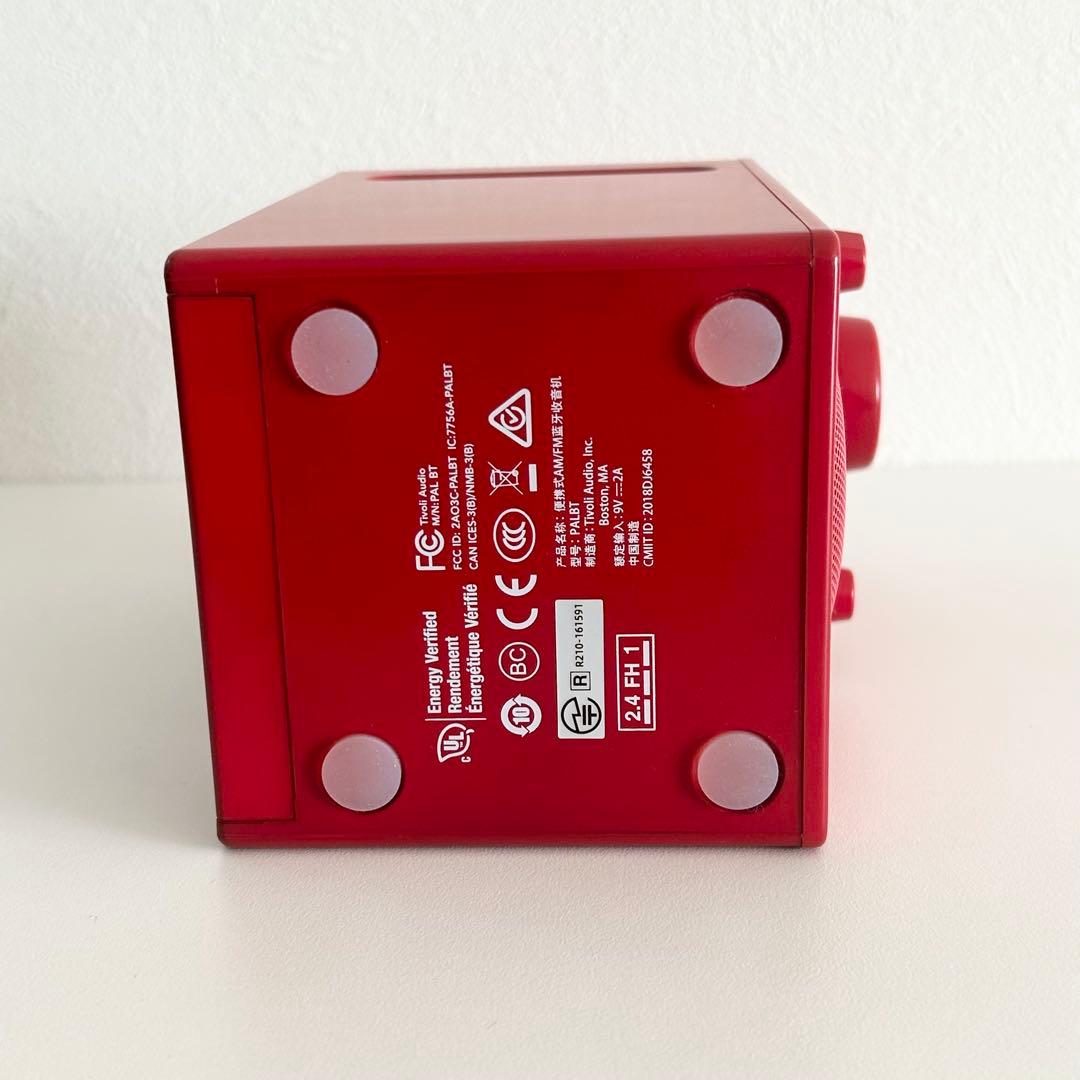 PAL BT2 第2世代 Bluetooth レッド Tivoli Audio