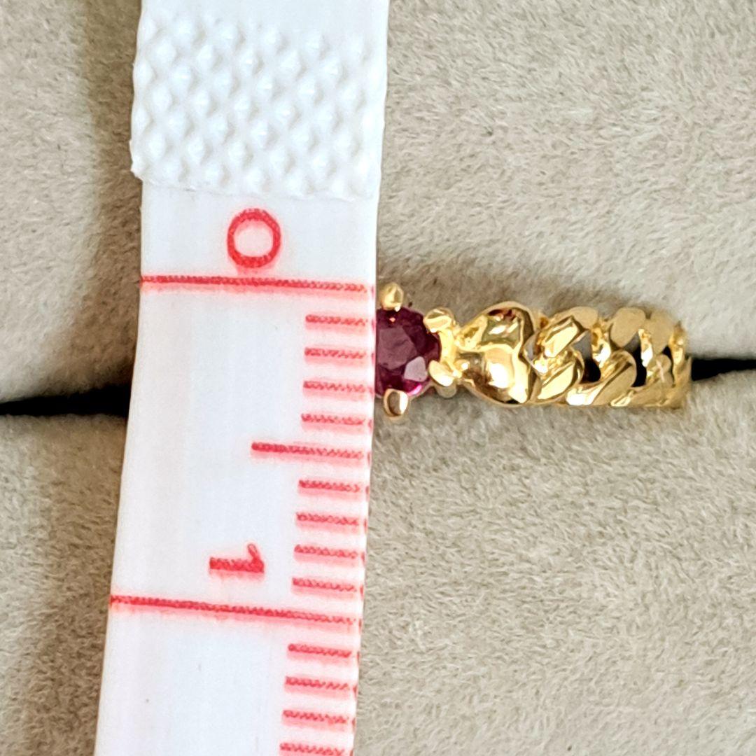 K18 ルビー リング 11号 18金
