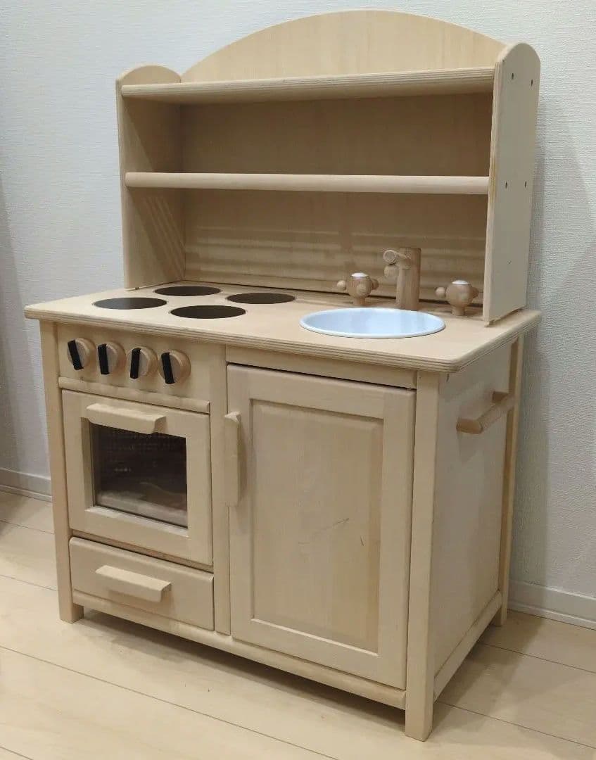 MILAN おままごとキッチンミラン木製ままごと