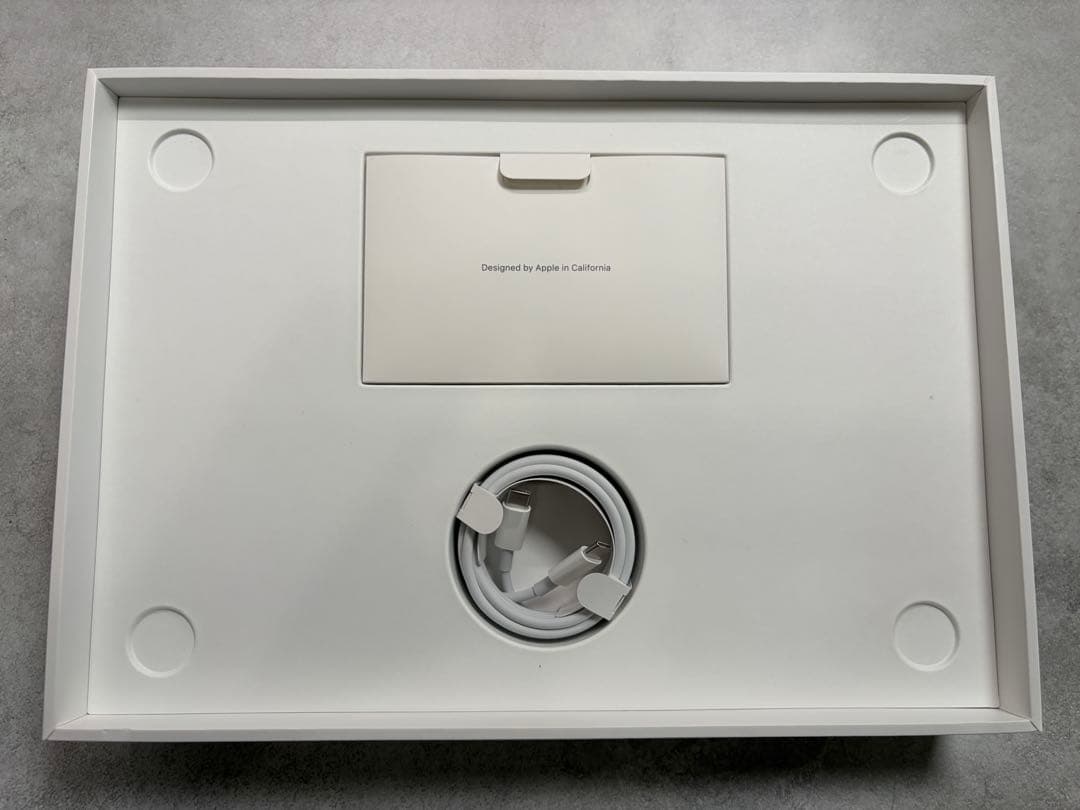 M1 MacBookAir 13インチ スペースグレー ストレージ256GB