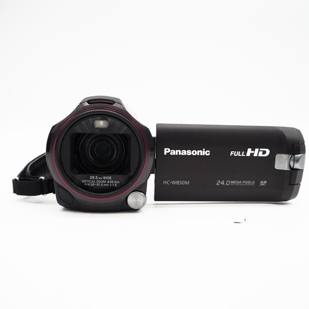 Panasonic デジタルハイビジョンビデオカメラ HC-W850M-K