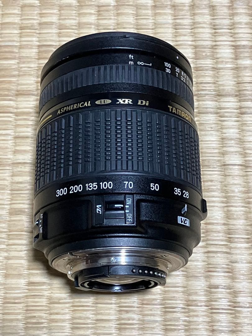 TAMRON XR Di 28-300mm ズーム+NIKON D70Sカメラ