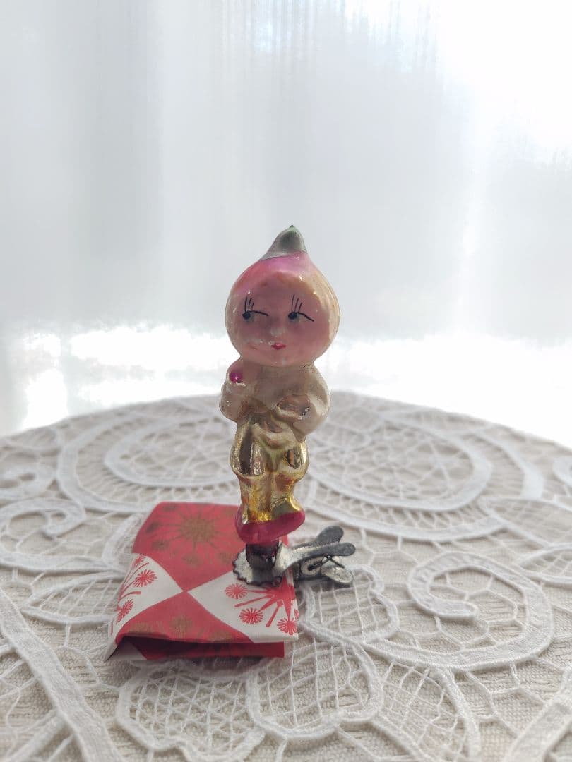 クリスマス　ガラスオーナメント 5個セット　ソビエト　ヴィンテージ