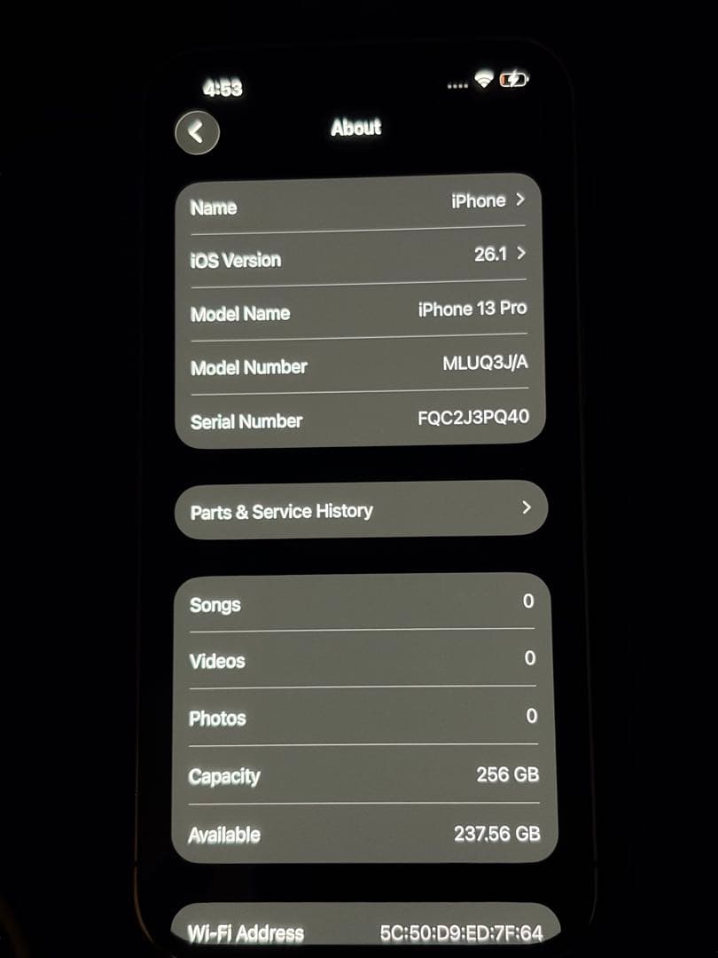 iPhone 13 Pro ゴールド
