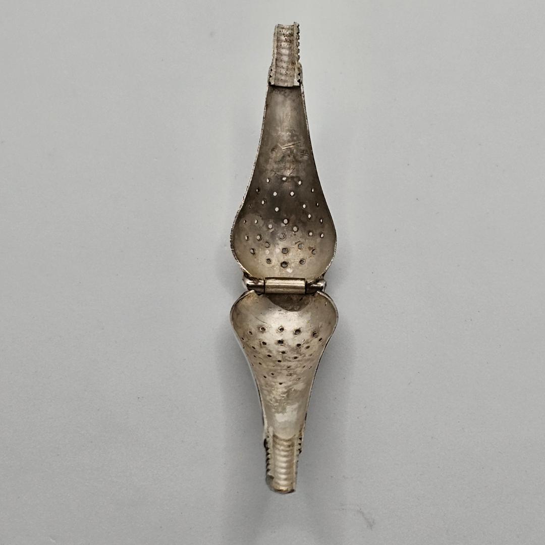 極上】アルゼンチン ボンビージャ 銀製 18K マテ茶ストロー 金装飾