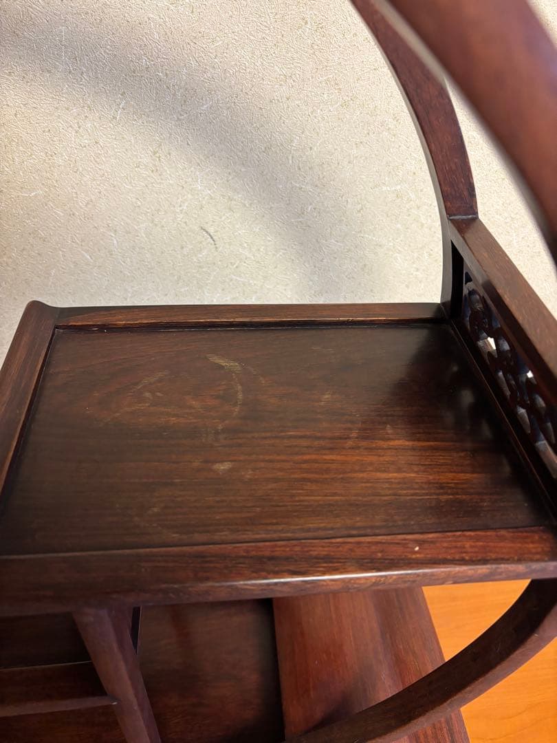 茶器棚　円形棚