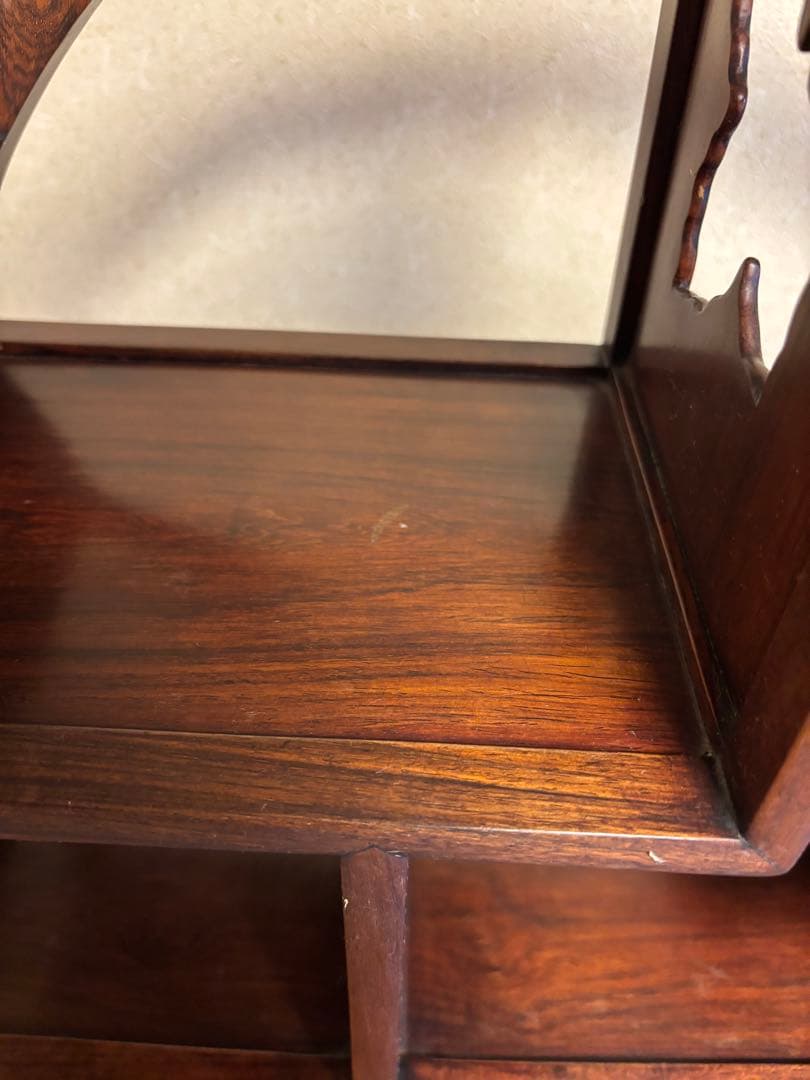 茶器棚　円形棚