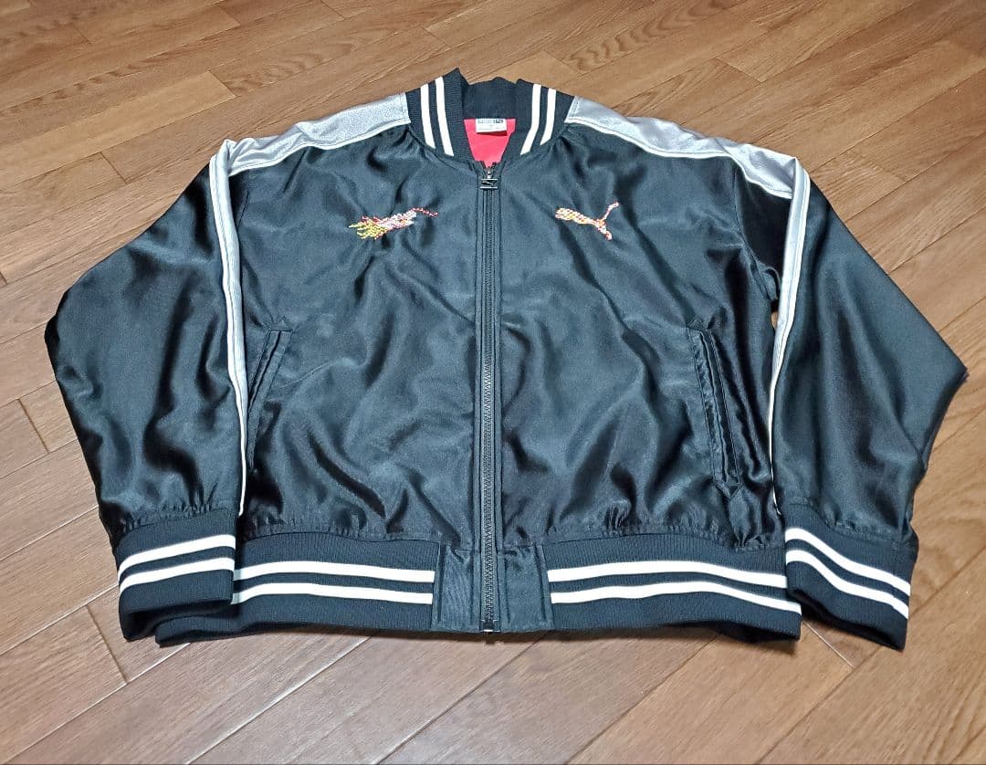 超美中古 PUMA スカジャン XL