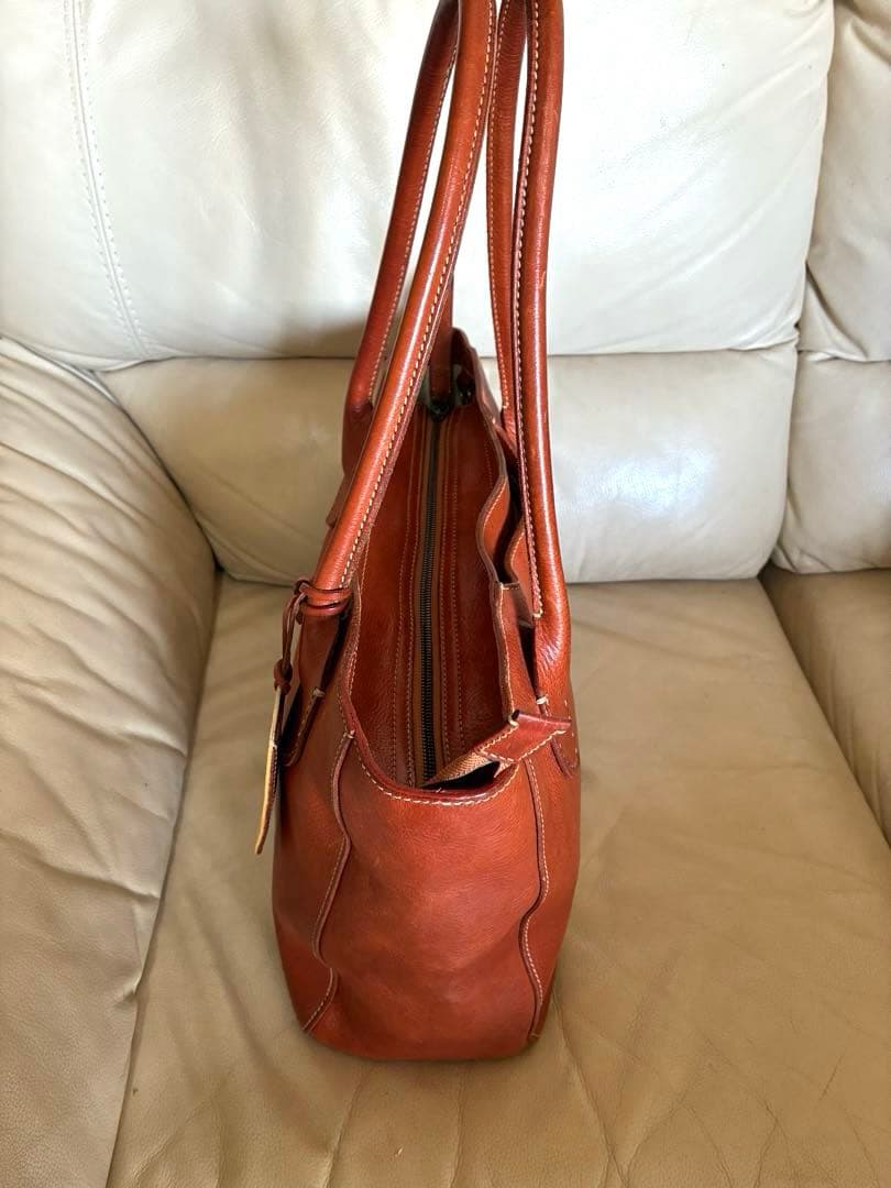 ゲンテン　genten　本革トートバッグ　パスケース付き