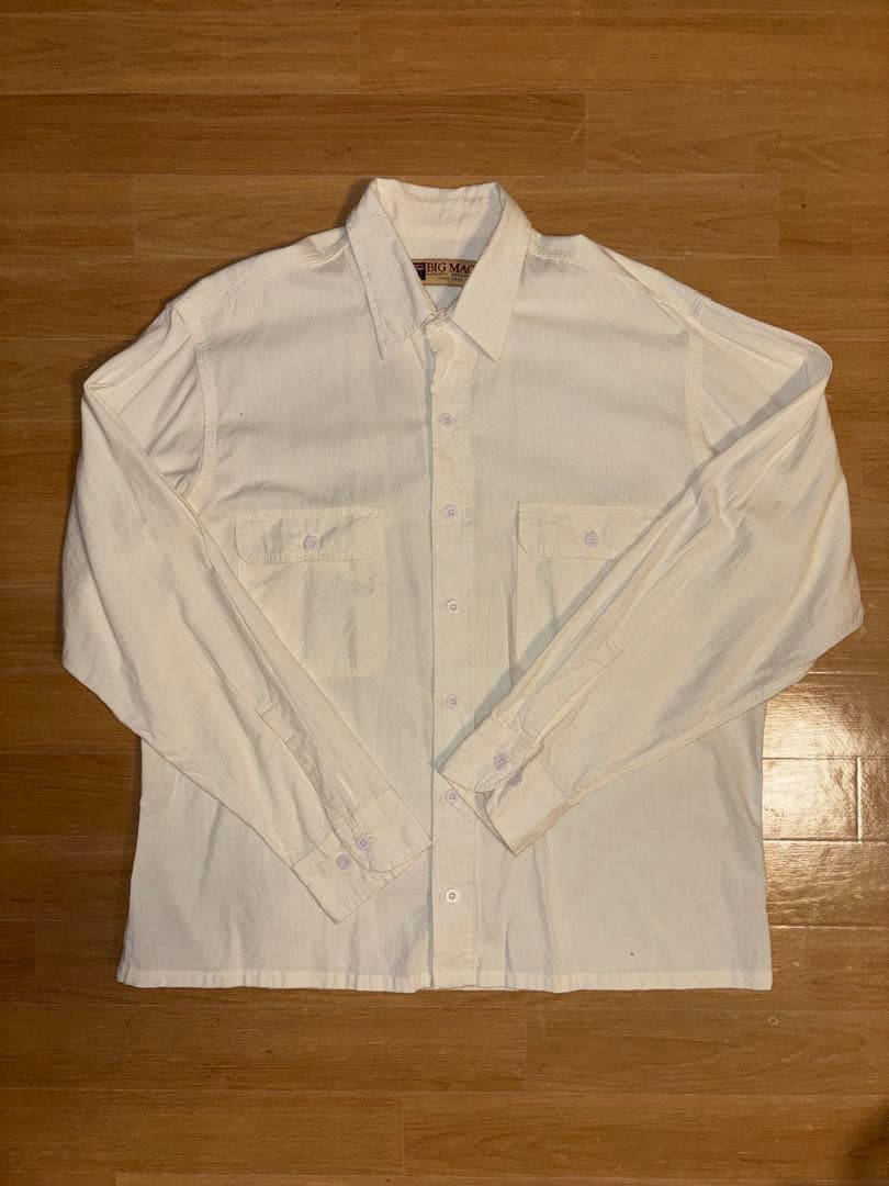 【アヒルと鴨】BIG MAC ビッグマック USA製 ワークシャツ