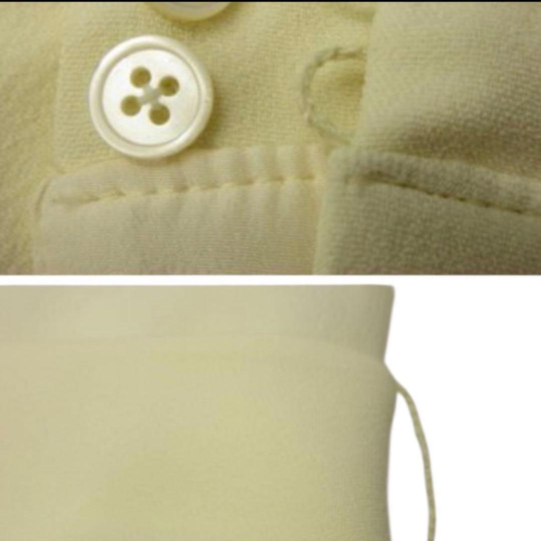 ミュウミュウ/ワンピース/花ビジュー装飾襟/ウエストリボン/パーティ